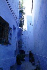 07-A very blue colored street